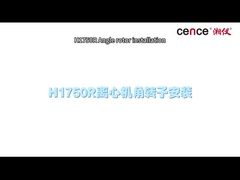 Instalación y extracción del rotor de la centrífuga refrigerada H1750R