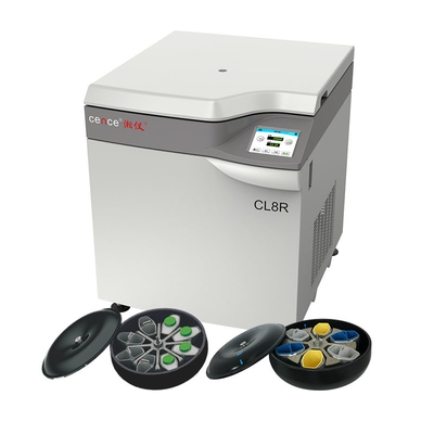 El MAC prueba la centrifugadora refrigerada Benchtop estupenda de la capacidad, centrifugadora refrigerada CL8R del banco de sangre
