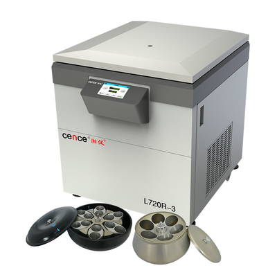 Máquina médica refrigerada capacidad estupenda L720R-3 de la centrifugadora para el banco de sangre central