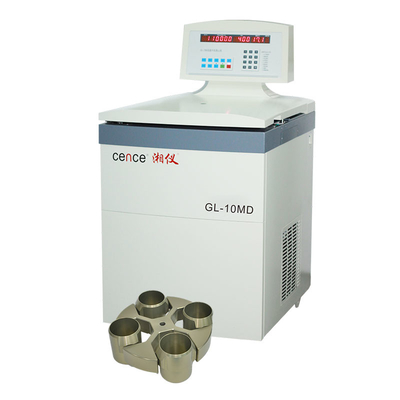Centrifugadora GL-10MD de la capacidad grande para los rotores de la separación 6x1000ml 500ml 250ml 4x1000ml de la sangre