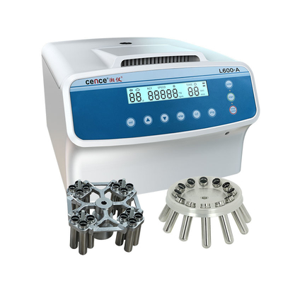 Centrifugadora de poca velocidad de la centrifugadora L600-A del laboratorio para los tubos de 5ml 10ml 15ml 50ml