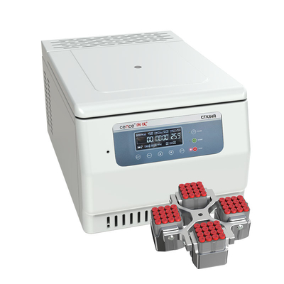 Centrífuga de baja velocidad CTK64R de 4000 rpm para tubos de sangre Vacutainer 64 13x75mm/100mm