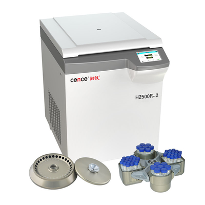 Máquina de la centrifugadora del laboratorio H2500R-2 para los diversos tubos de la capacidad de la muestra