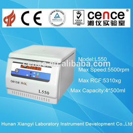 Centrifugadora de poca velocidad de escritorio del laboratorio del cultivo celular de la capacidad grande (L550)