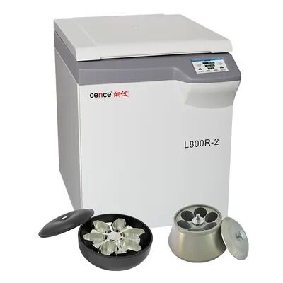 Centrífuga Refrigerada de Baja Velocidad y Gran Capacidad L800R-2 con Capacidad de 6x1500ml y Velocidad de 8000r/min