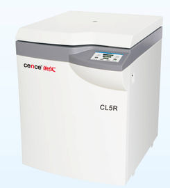 Pequeña centrifugadora de poca velocidad inteligente CL5R de Refregerated de la capacidad grande de la centrifugadora