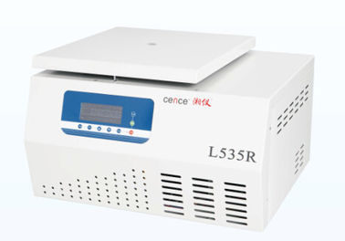Tipo refrigerado de poca velocidad L535R de la función de capacidad grande del laboratorio de la máquina multi de la centrifugadora