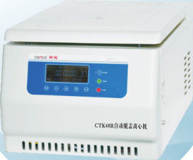 Centrifugadora destapadora automática de la encimera, máquina CTK48R de la centrifugadora del hematócrito