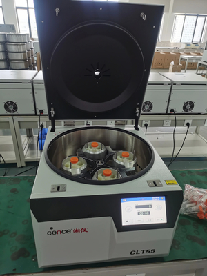 Centrifugadora del banco de sangre de Cence 3L Nuevo modelo CLT55 / CLT55R Centrifugadora de baja velocidad de gran capacidad