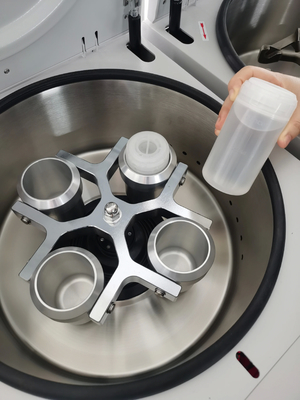 Separación de sangre de laboratorio centrifugadora de Cence Centrifugadora hematocrita LT53 con rotores oscilantes