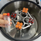 Máquina de centrifugadora de sangre horizontal de laboratorio de banco con rotor de cubo giratorio