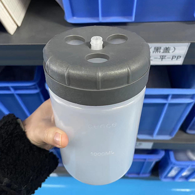 Botellas de centrifugadora de alta velocidad con tapa de tornillo PPCO de 1000 ml para un procesamiento preciso de muestras