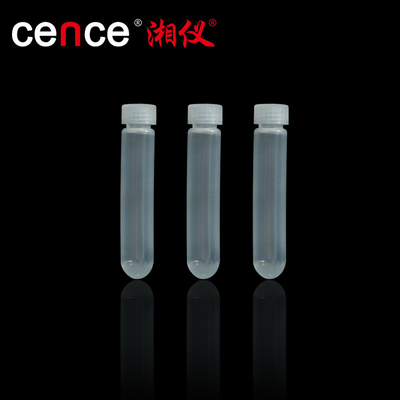 Suministros médicos de alta velocidad tubo de ensayo de fondo redondo de 10 ml con material PPCO y tapa