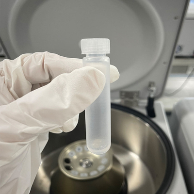Suministros médicos de alta velocidad tubo de ensayo de fondo redondo de 10 ml con material PPCO y tapa