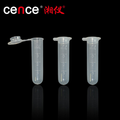 tubo de recogida de sangre de alta velocidad 5 ml tubo de ensayo de PP con fondo redondo y tapa max RCF 50000xg