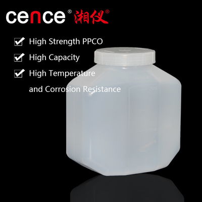 Apoyo personalizado 2400 ml Centrifugador tubo botella de centrifugadora para laboratorio