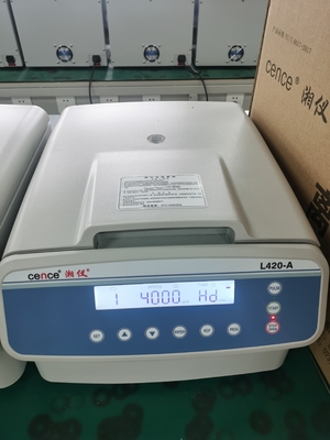 Centrífuga de baja velocidad de sobremesa Cence L420-A 4200rpm 2760xg