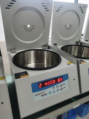 TDZ5-WS Centrifugadora de baja velocidad de mesa 5000 rpm 4390xg 4x250ml
