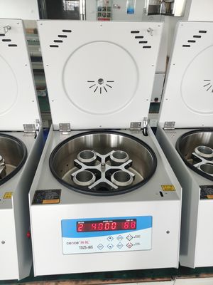 TDZ5-WS Centrifugadora de baja velocidad de mesa 5000 rpm 4390xg 4x250ml