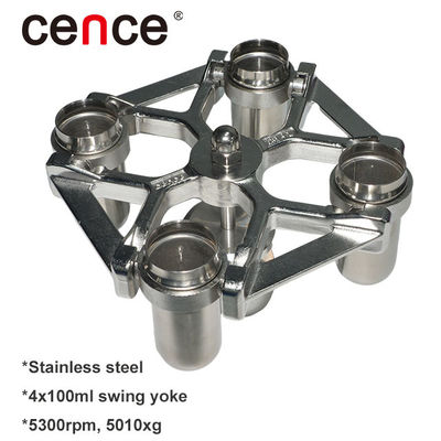 Centrífuga de baja velocidad Cence L530R 5300rpm 4030xg Acero inoxidable