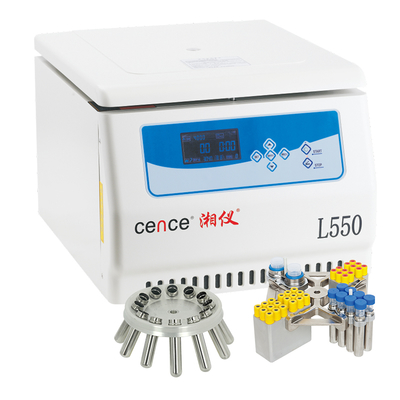 L550 Centrifugadora de baja velocidad 5500 r/min 4x500 ml Capacidad para la separación de sangre