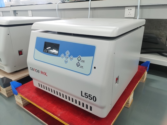 L550 Centrifugadora de baja velocidad 5500 r/min 4x500 ml Capacidad para la separación de sangre