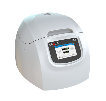 Centrífuga de baja velocidad Cence TD4 4000 RPM, capacidad de 8x15ml