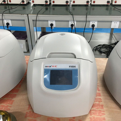 Centrífuga de laboratorio H1650K, 16500r/min, velocidad máxima, capacidad de 12x5ml