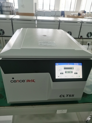 Centrífuga para banco de sangre Cence CLT55, 5500 rpm, capacidad 4x750 ml