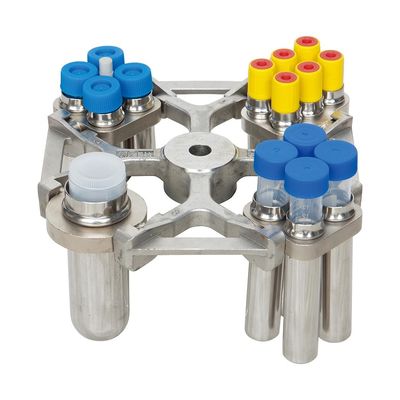 Centrifugadora de laboratorio de banco con rotor de cubo giratorio de 19 kg y ≤ 65 dB ((A) para uso clínico