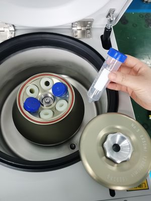 Centrífuga de alta velocidad de sobremesa H1750R con velocidad máxima de 18500 rpm, RCF máximo de 29302xg y rotor oscilante de 4x100 ml