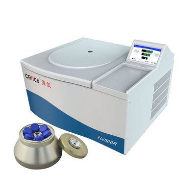 Centrífuga Refrigerada de Alta Velocidad Xiangyi H2500R 25000RPM 50560XG con Capacidad de 6*100ml para Uso en Laboratorio