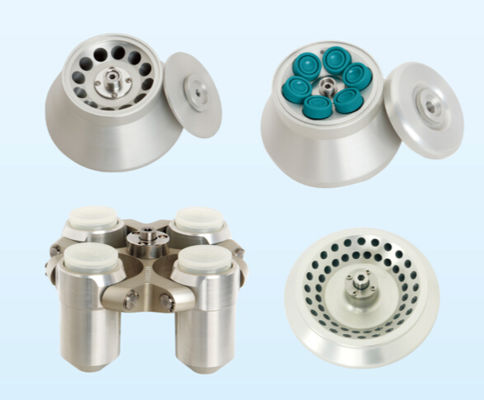 Centrífuga Cence de baja velocidad con 18500 rpm de velocidad máxima, 23797xg RCF máximo y 4*100 ml de capacidad máxima