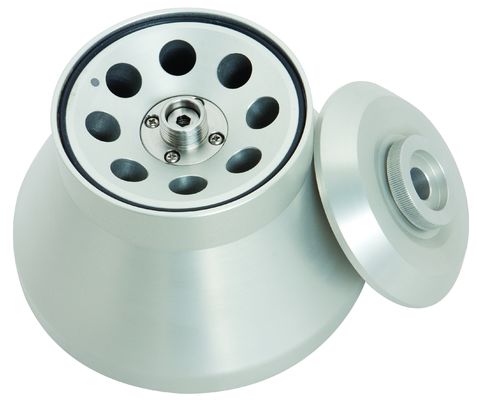 Centrífuga Cence de baja velocidad con 18500 rpm de velocidad máxima, 23797xg RCF máximo y 4*100 ml de capacidad máxima