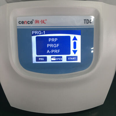 CENCE TD4 PRP Centrifuge Machine with 4000 RPM, ABS Plastic Construction, and 8x15ml Rotor Capacity for Laboratory Use