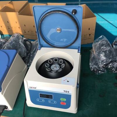 Cence Mini Centrifugadora portátil de alta calidad con 4000 RPM y construcción de acero inoxidable ABS 304