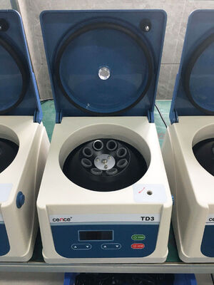 Cence Mini Centrifugadora portátil de alta calidad con 4000 RPM y construcción de acero inoxidable ABS 304