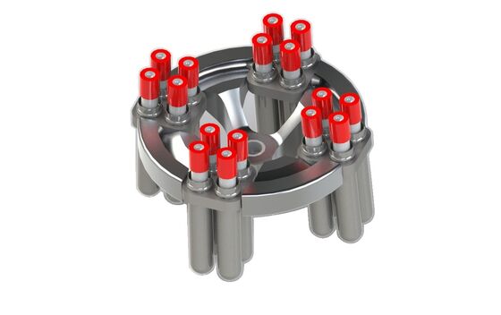 Centrifugadora Cence PRP con velocidad máxima de 5000 rpm, pantalla LCD y rotor de acero inoxidable para uso en laboratorio