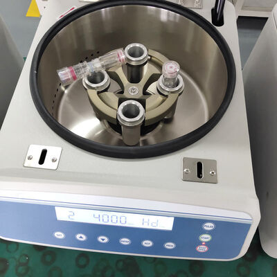 Centrífuga para PRP con velocidad máxima de 5000 rpm, 3555xg RCF y pantalla LCD para uso en laboratorio
