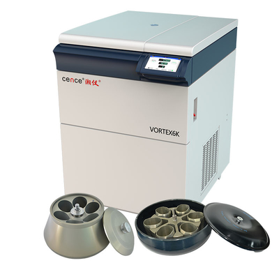 Centrifugadora 6000r/de poca velocidad Min Angle Rotor Swing Rotor del laboratorio del VÓRTICE 6K