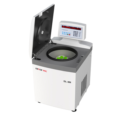 Máquina refrigerada DL-6M -20~40 de la centrifugadora de la capacidad grande
