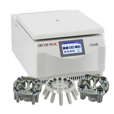 Centrifugadora de poca velocidad refrigerada de la colección CH16R de la sangre de la centrifugadora con el rotor del oscilación