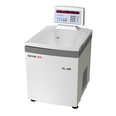 Capacidad grande de poca velocidad de DL-6M Blood Bank Centrifuge 6000r/Min 6x1000ml