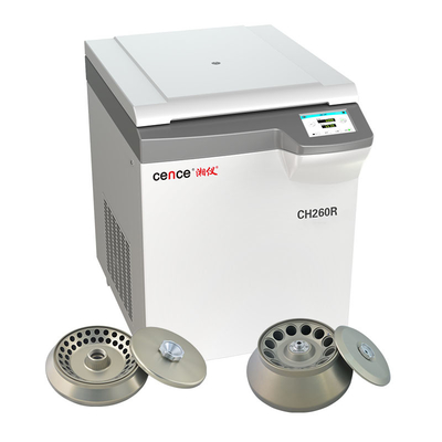 Centrifugadora refrigerada de la capacidad grande de la centrifugadora CH260R con el rotor del oscilación 6x1000ml