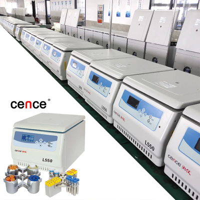 China L550 4x500ml Centrifugadora de laboratorio con rotor oscilante con adaptador diferente
