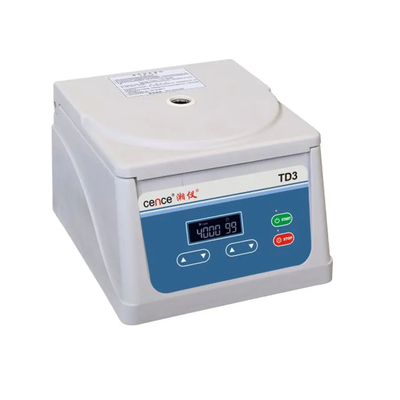 TD3 Máquina de centrifugadora médica de baja velocidad de mesa de 4000 rpm Velocidad máxima