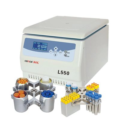 L550 Máquina de centrifugadora de laboratorio de mesa
