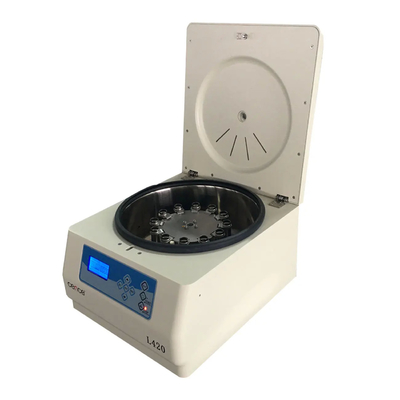 Sero de sangre y plasma clínica de escritorio de laboratorio centrífuga L420 con 12x15 ml rotor oscilante