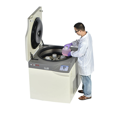 Piso de la centrifugadora del banco de sangre del rotor CL8R de la fibra de carbono que coloca 8x2200ml 6x1000ml